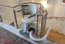 02/2025 Flow X Ausstieg komfortabel außerhalb der Treppe für Kunde in Neustadt an der Weinstraße